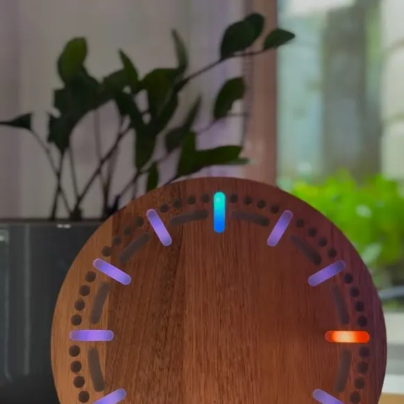 From afternoon focus to midnight ambience—the NIX labs AL60 LED Smart Clock is officially here! 🚀
The countdown is over, and our new analog-style sm